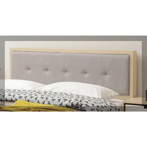 【唯熙傢俱】雷莎原木色5尺床頭片