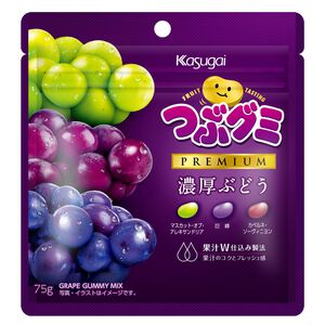 Tsubu Gummy Premium Rich Grape