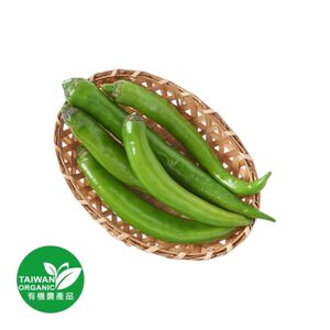 有機綠辣椒100g