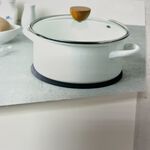 【矽膠隔熱墊｜高溫耐熱220&deg;C｜止滑防燙｜圓形隔熱墊】隔熱墊 餐墊 餐桌墊 矽膠隔熱墊 矽膠鍋墊, , large