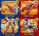  [Brick Republic]LUCKY 237 Iron Mecha &ndash; Set of 4 (Educational Building Blocks), , large