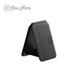 [OneMore Co., Ltd.] OneMore MagSafe Magnetic Stand Wallet - Deep Black, , large