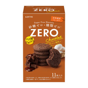 LOTTE ZERO sugar free biscuit chocolate