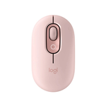 【 Logitech 羅技 】POP MOUSE 玫瑰粉 無線 藍牙 滑鼠, , large