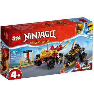 LEGO Kai and Rass Car and Bike Battle