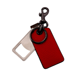 COACH Logo 吊牌及開瓶器造型拼色吊飾/鑰匙圈/蜂蜜黃/邁阿密紅, , large