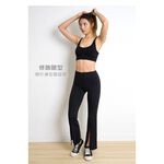 【LOTUS】顯瘦車線開岔微喇叭蜜臀褲, , large
