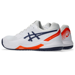[秉宸] ASICS GEL-DEDICATE 8 網球鞋 黑白橘 1041A408-110, , large