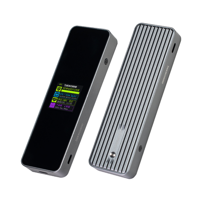 Dockcase M.2 NVMe SSD 智慧硬碟盒 10Gbps傳輸 斷電保護 資料保護 免驅動 資料顯示 (DSWC1C-10)