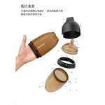 【HEORSHE】寬口矽膠仿母乳奶瓶(160ml)-鯨魚灰, , large