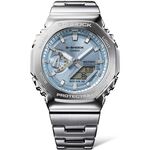 CASIO 卡西歐 G-SHOCK 金屬光系列八角雙顯電子錶手錶 GM-2110D-2A, , large