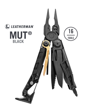 LEATHERMAN 公司貨 MUT 工具鉗-黑 黑尼龍套/833093