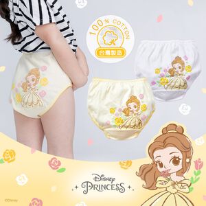 (多款)【Disney 迪士尼】 迪士尼公主 純棉女童內褲 (2入組)【旺達棉品】PR-CG006