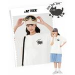 JZ TEE 黑貓-答答答 印花短袖T恤, , large
