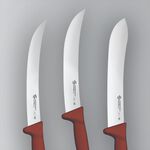 蓋瑞廚物【SANELLI 義大利製 BBQ 去骨刀 13、15cm】修筋刀 屠夫分解刀 剔骨刀 彎剃骨刀 牛肉分切刀, , large