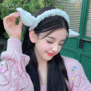 【Gulicc】古莉可 髮箍 可愛裝扮小羊耳朵 毛絨髮箍