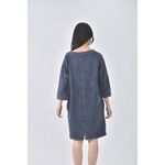 (L) ejeans jeans丹寧牛仔質感棉質藍色洋裝二手衣, , large