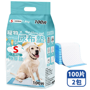 【咪咪購物】咕沛日常 寵物尿布墊 S特厚X100片X2包