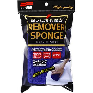 [力守貿易]日本SOFT 99 去蟲、柏油洗車海綿