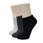 【BVD】1/4中性休閒襪<漂白>B219 女襪 短襪 襪子, , large