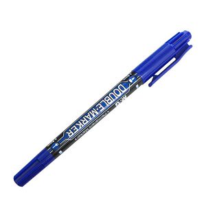 MG 藍雙頭記號筆