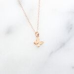 【Angel & Me】蝴蝶 s925 純銀厚鍍 18k玫瑰金 項鍊 情人節 禮物, , large