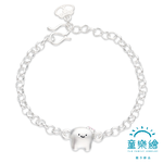 【童樂繪金飾】兒童純銀手鍊 牙仙子 (彌月銀飾 滿月禮 寶寶足銀), , large
