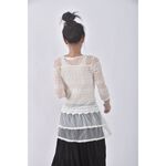 (S) fantasy mocoo白色罩衫二手衣, , large