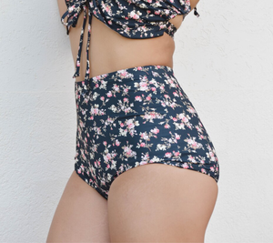Made in Taiwan. high waist flat pants