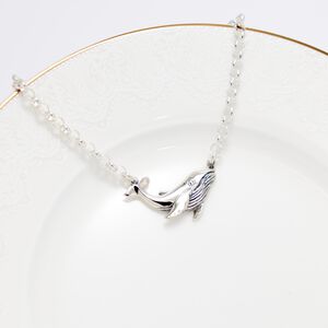 【Angel & Me】鯨生有妳 微笑 鯨魚 s925 純銀 手鍊 腳鍊 禮物