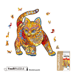  [Brick Republic]YouRPUZZLE Taiwan Stock – Little Tiger Puzzle (Certified Wooden Animal Puzzle), , large