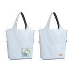 Eco-friendly Dual-Color Reversible tote bag (Mist blue), , large