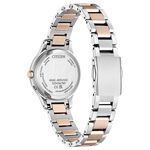 CITIZEN 星辰 XC 輕奢光 櫻花粉紅金 超級鈦 光動能電波女錶 ES9496-64W, , large
