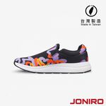 【JONIRO】100%MIT台灣製造 懶人鞋 平底鞋 黑色 好穿搭 女鞋  塗鴉黑 Easy Wear樂足鞋(女), , large