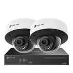 TP-LINK 昌運監視器組合 VIGI NVR1004H-4P 4路主機+ 400萬全彩網路攝影機*2, , large