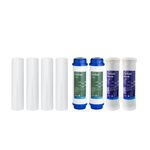 【麗水生活】10吋濾芯套組 10"英吋濾心 RO過濾器濾心組合 過濾器濾芯 飲水機濾心組 年份 第一道 第二道 第三道, , large