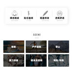 【A&R】會呼吸的顯瘦假兩件運動裙 藍色S號, , large