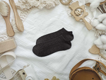 【RUNWAY】《RUNWAY SOCKS》Japanese/Korean Style Candy Socks – 22 Colors, Double Cylinder No-Show Socks – Dark Gray Limited Quantity – While Supplies Last, , large