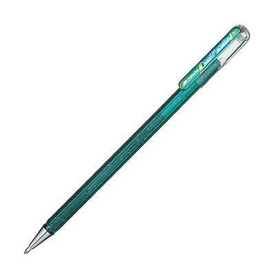 Pentel 蝴蝶筆 K110-綠+金屬藍-DDX