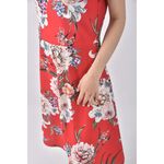 (S) vintage chic無袖紅色洋裝二手衣, , large