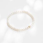 【18K金手鍊】A'jane 18K金 晨曦之珠 珍珠手鍊 A052503-004, , large