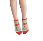 【台灣製】新年主題襪-招財貓 (成人) 男襪 女襪（有腳跟）襪子 貓 紅包袋, , large