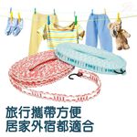 金德恩 GS MALL 台灣專利製造 一組2入 防風防滑曬衣曬被繩 曬衣繩 防風繩 戶外曬衣繩 曬被繩 晾衣繩 防滑繩, , large