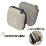 Hard shell anti-collision storage bag, 二代 牛仔藍, large