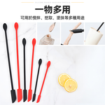 【上手家居】雙頭矽膠刮刀 3件組-紅色(矽膠湯匙/果醬抹刀/耐熱刮刀/烘焙刮刀/奶油刮刀/迷你刮刀/矽膠抹刀/空瓶神器/烘培器具), , large