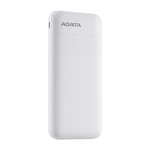 【ADATA 威剛】C100 白色 行動電源 10000mAh QC/PD 快充 薄型行動電源, , large