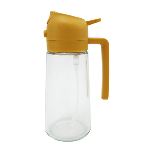milomix鮮翠兩用噴油壺-420ml-黃色-2入