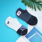[Kaimei Cotton] 3 pairs of MIT Taiwan-made nano-silver fiber antibacterial towel-bottom deodorizing socks, , large