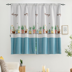 Printed UV-Blocking Blackout Curtain, , large