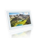 [E-KIT Technology lnc.]ekit V601 12-inch white digital photo album with transparent frame, , large